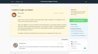 
                            9. Unable to login via Steam — support.oneall.com