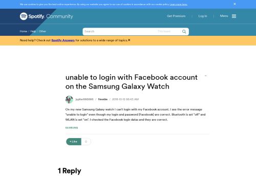 
                            8. unable to login with Facebook account on the Samsu... - The ...