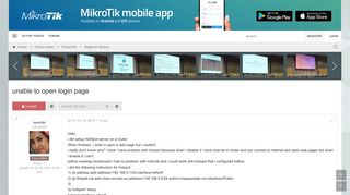 
                            7. unable to open login page - MikroTik