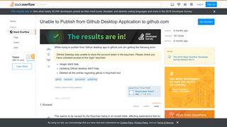 
                            6. Unable to Publish from Github Desktop Application to github.com ...