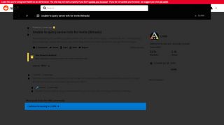 
                            12. Unable to query server info for invite (Nitrado) : ARK - Reddit