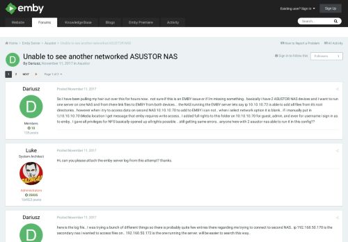 
                            9. Unable to see another networked ASUSTOR NAS - Asustor - Emby Community