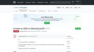 
                            2. Unable to SSH to MotionEyeOS · Issue #181 · ccrisan/motioneyeos ...