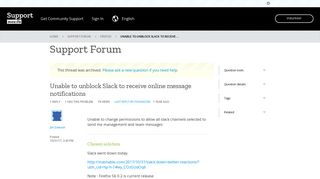 
                            3. Unable to unblock Slack to receive online message ... - Mozilla Support