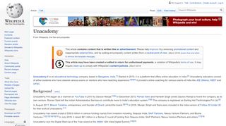 
                            10. Unacademy - Wikipedia