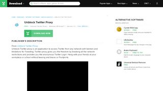 
                            12. Unblock Twitter Proxy - Free download and software ...