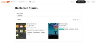 
                            6. unblocked Stories - Wattpad