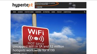 
                            12. Uncapped WiFi in SA and 12 million hotspots worldwide for R199 ...