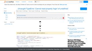 
                            1. ......Uncaught TypeError: Cannot read property 'login' of ...