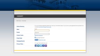 
                            12. UNCG Alumni Association - Login - iModules