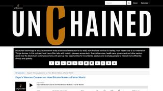 
                            9. Unchained: Your No-Hype Resource for All Things Crypto: Xapo's ...