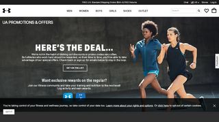 
                            5. Under Armour | 2019 Offers, Promos & Coupon Codes | US