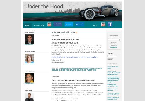 
                            10. Under the Hood: Autodesk Vault - Updates