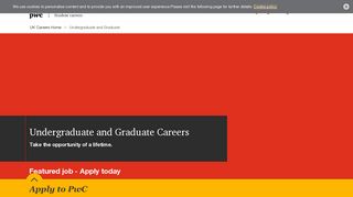 
                            9. Undergraduate and Graduate - PwC UK