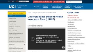 
                            12. Undergraduate Student Health Insurance Plan (USHIP) | UCI Student ...