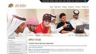 
                            2. Undergraduate Student - Qatar University