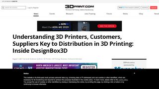 
                            8. Understanding 3D Printers, Customers, Suppliers Key to Distribution ...