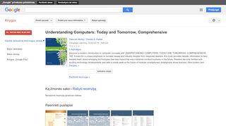 
                            10. Understanding Computers: Today and Tomorrow, Comprehensive