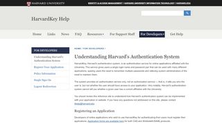
                            7. Understanding Harvard's Authentication System | HarvardKey Help