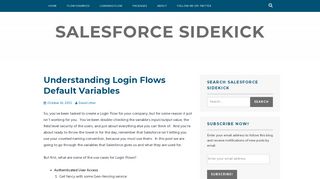 
                            13. Understanding Login Flows Default Variables – Salesforce Sidekick