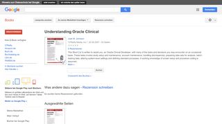 
                            5. Understanding Oracle Clinical