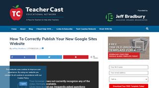 
                            11. Understanding Publishing Settings in the NEW Google Sites