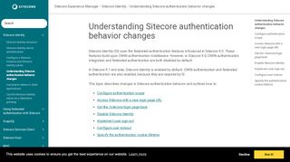 
                            8. Understanding Sitecore authentication behavior changes