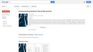 
                            12. Understanding Southern Social Movements