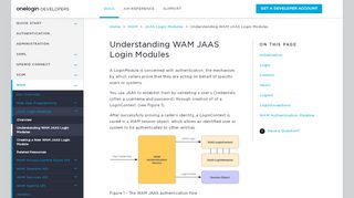 
                            12. Understanding WAM JAAS Login Modules - OneLogin Developers