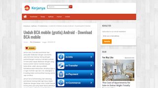 
                            6. Unduh BCA mobile (gratis) Android - Download BCA mobile (Kerjanya)