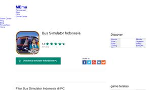 
                            11. Unduh Bus Simulator Indonesia di PC - MEmu