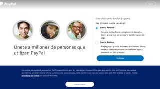 
                            7. Únete a millones de personas que utilizan PayPal