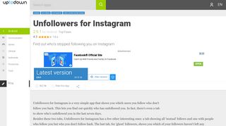 
                            11. Unfollowers for Instagram 2.9.1 for Android - Download