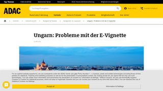 
                            10. Ungarn: Probleme mit der E-Vignette | ADAC Rechtsberatung