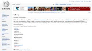 
                            10. UNI-C - Wikipedia, den frie encyklopædi