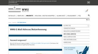 
                            6. Uni-E-Mail-Adresse - Universität Münster