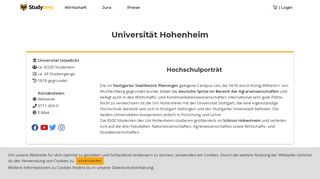 
                            12. Uni Hohenheim - Studybees