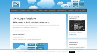 
                            4. UNI-Login forældre - EasyIQ