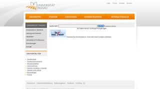 
                            3. uni-portal für - Universität Passau