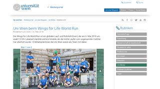 
                            13. Uni Wien beim Wings for Life World Run - Uni:view - Universität Wien