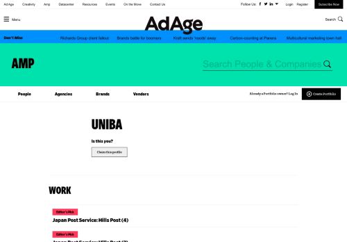 
                            9. Uniba | AdAge