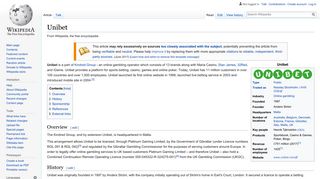 
                            11. Unibet - Wikipedia