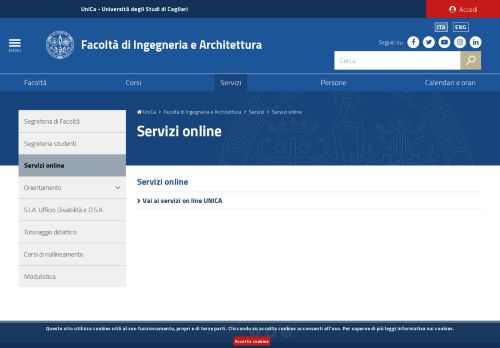 
                            4. unica.it - Servizi online