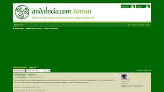 
                            7. unicaja login - urgent ! - Andalucia.com