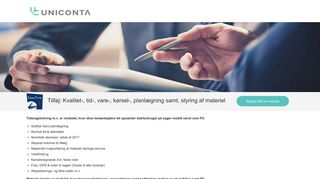 
                            6. Uniconta Partner Portal | Tilføj: KS, tid-, vare-, kørsels-reg ...