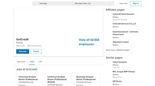 
                            9. UniCredit: Jobs | LinkedIn