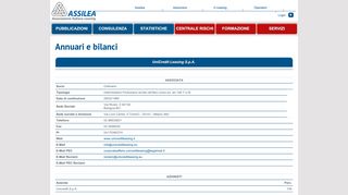 
                            10. UniCredit Leasing S.p.A. - Annuari e bilanci - Associazione Italiana ...