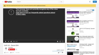 
                            7. Unifi 101 - Device SSH - YouTube
