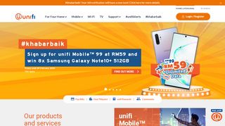 
                            11. unifi: Home Packages For Internet, Wireless/Fixed Broadband & Calls