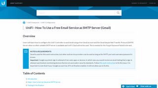 
                            13. UniFi - How To Use a Free Email Service as SMTP Server (Gmail ...